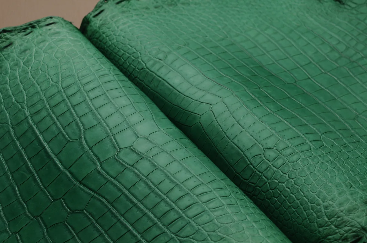 Colorful leather skins and textures